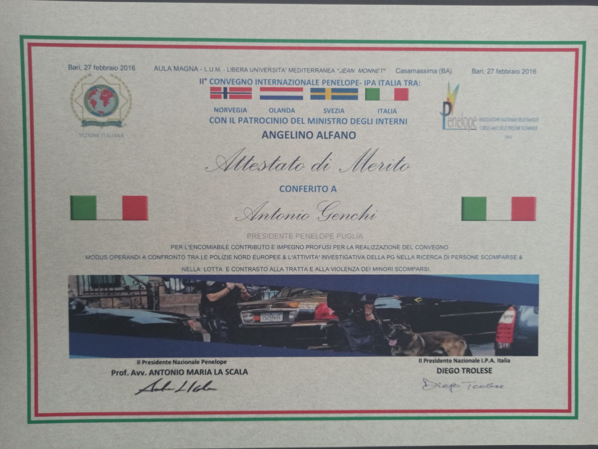 Attestato_ModusOperandi_270216_Antonio_Genchi
